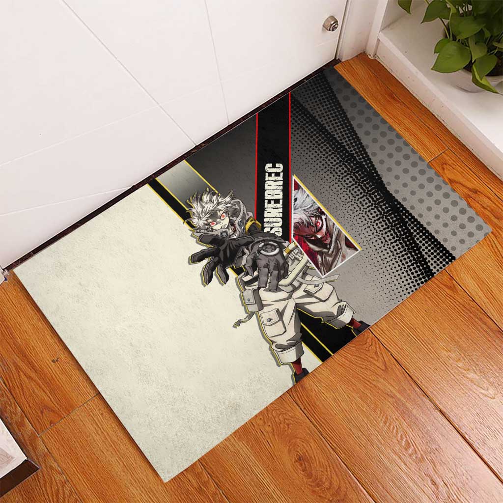 Rudo Surebrec Rubber Doormat Grunge Manga Illustration Style