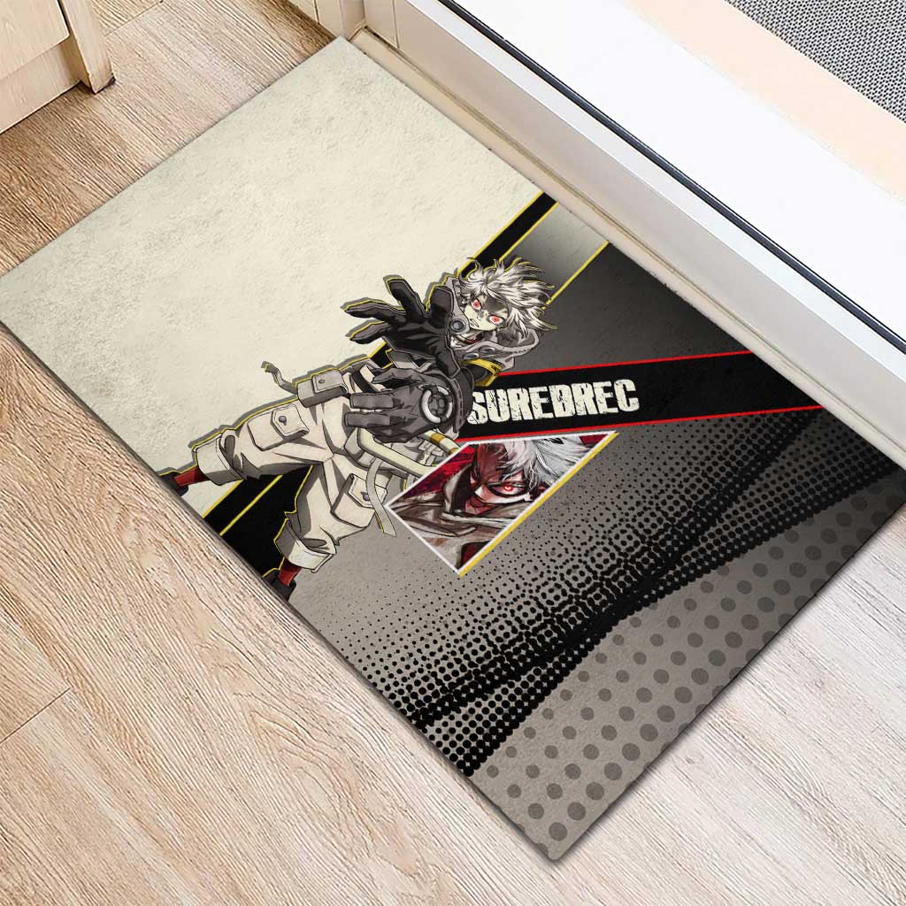 Rudo Surebrec Rubber Doormat Grunge Manga Illustration Style