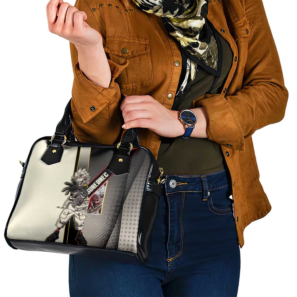 Rudo Surebrec Shoulder Handbag Grunge Manga Illustration Style