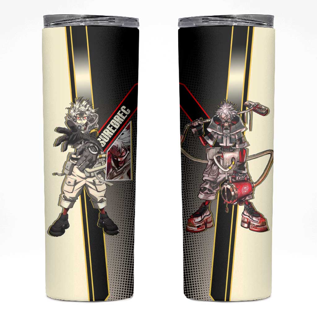 Rudo Surebrec Skinny Tumbler Grunge Manga Illustration Style