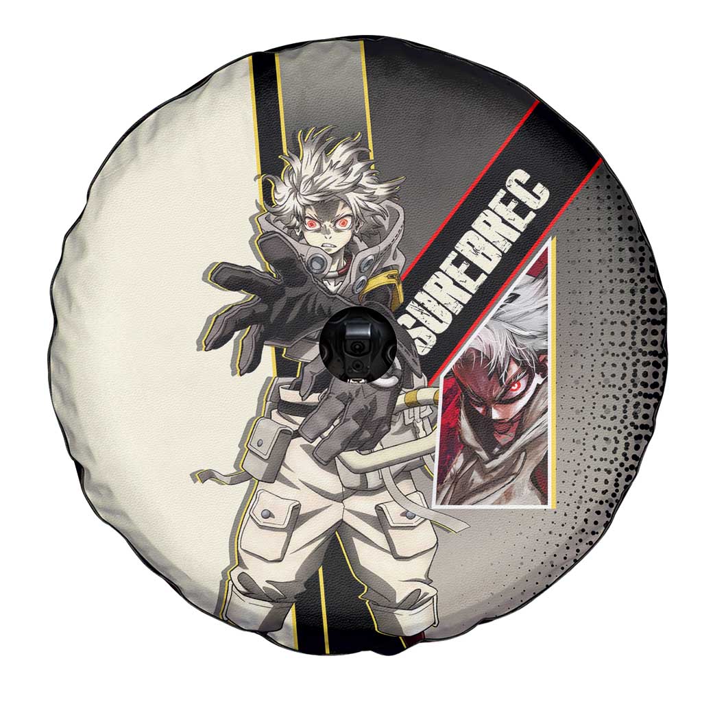 Rudo Surebrec Spare Tire Cover Grunge Manga Illustration Style