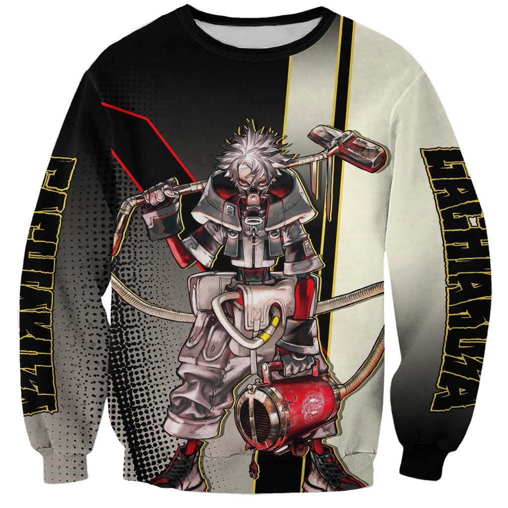 Rudo Surebrec Sweatshirt Grunge Manga Illustration Style