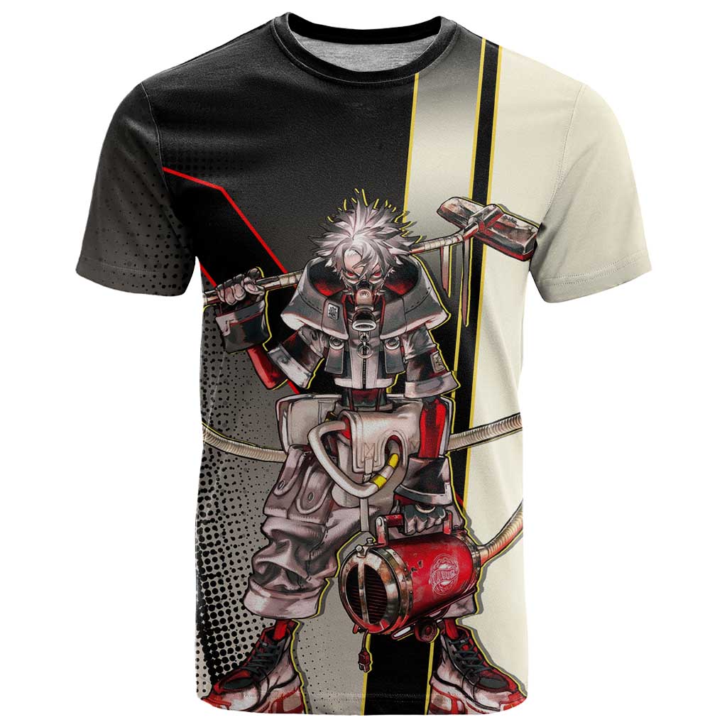 Rudo Surebrec T Shirt Grunge Manga Illustration Style