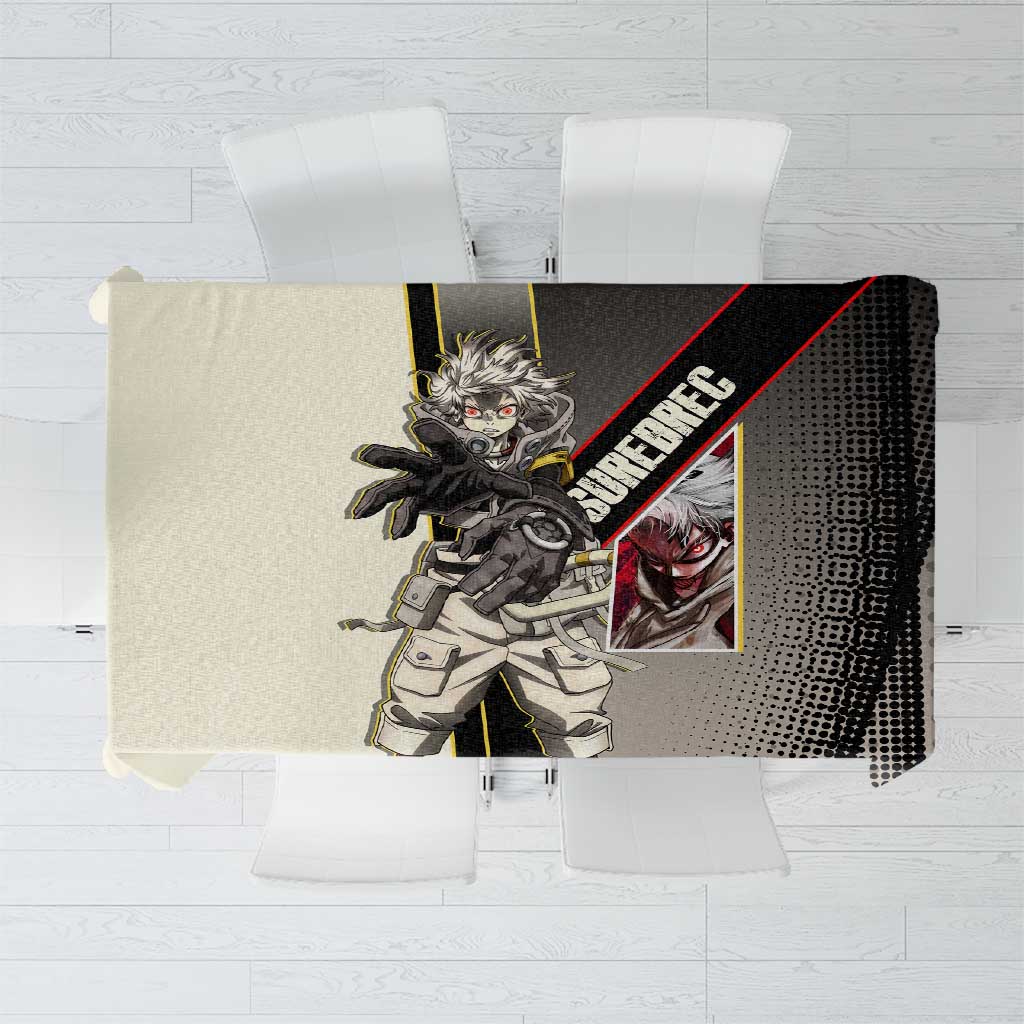 Rudo Surebrec Tablecloth Grunge Manga Illustration Style