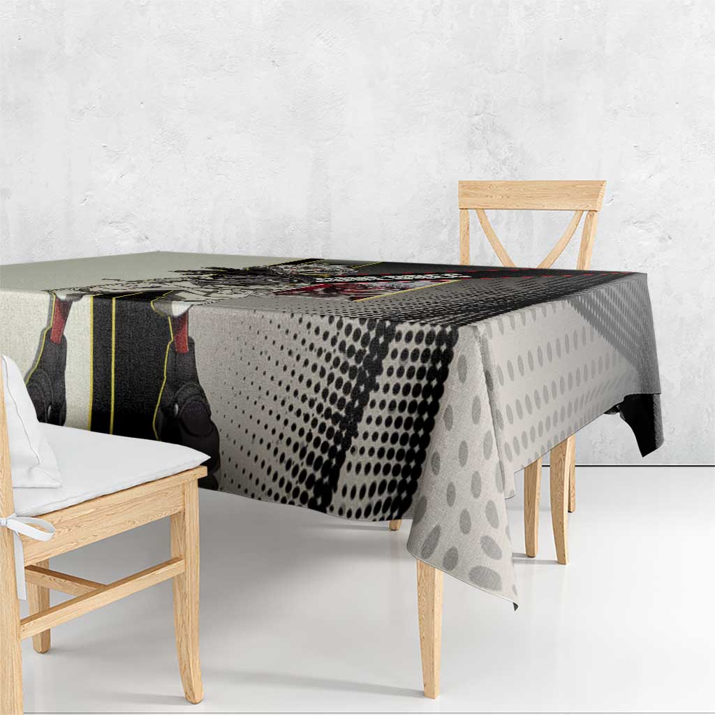 Rudo Surebrec Tablecloth Grunge Manga Illustration Style