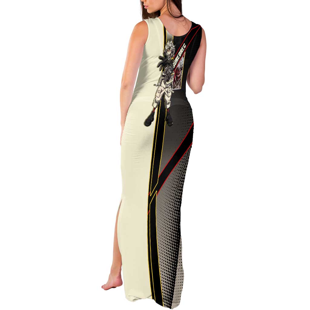 Rudo Surebrec Tank Maxi Dress Grunge Manga Illustration Style