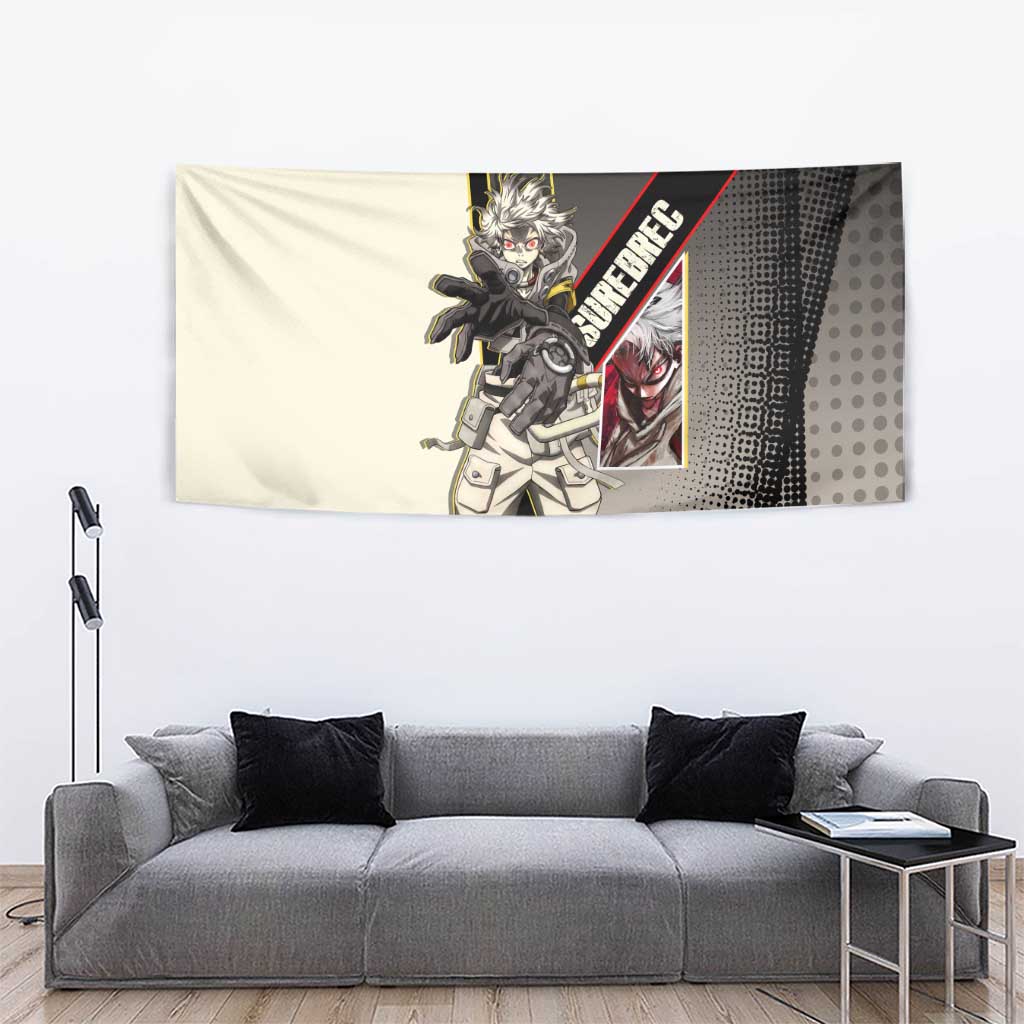 Rudo Surebrec Tapestry Grunge Manga Illustration Style
