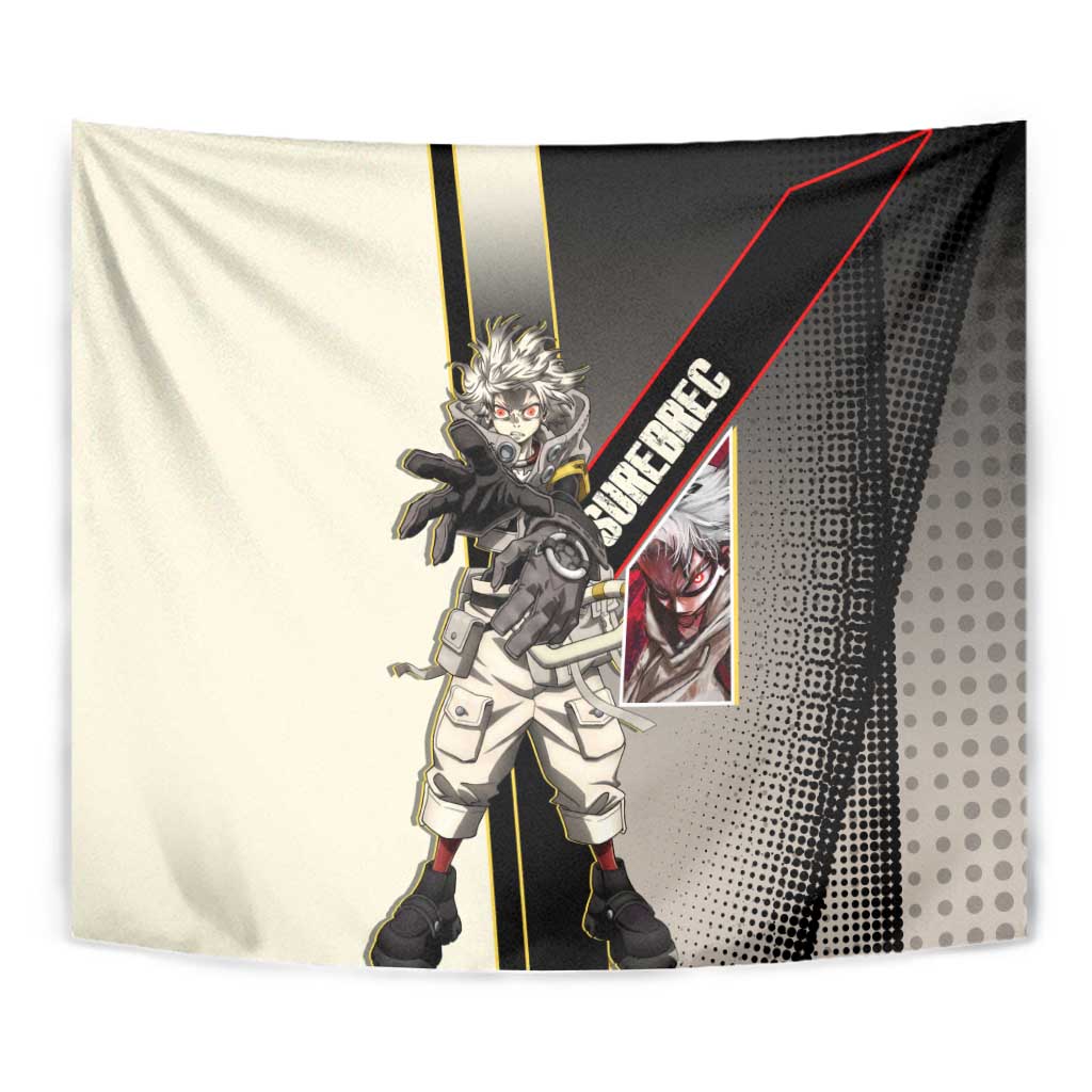 Rudo Surebrec Tapestry Grunge Manga Illustration Style