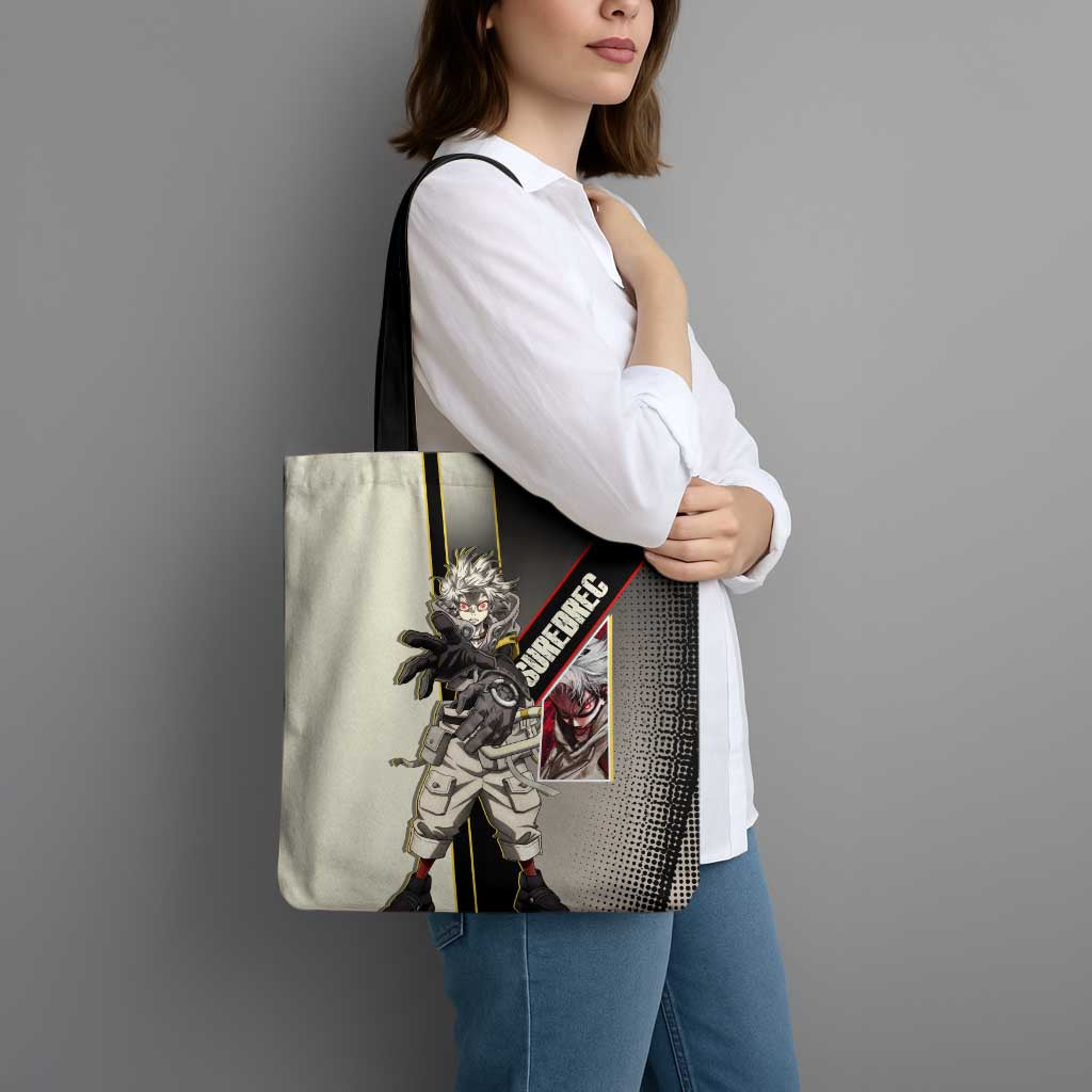 Rudo Surebrec Tote Bag Grunge Manga Illustration Style