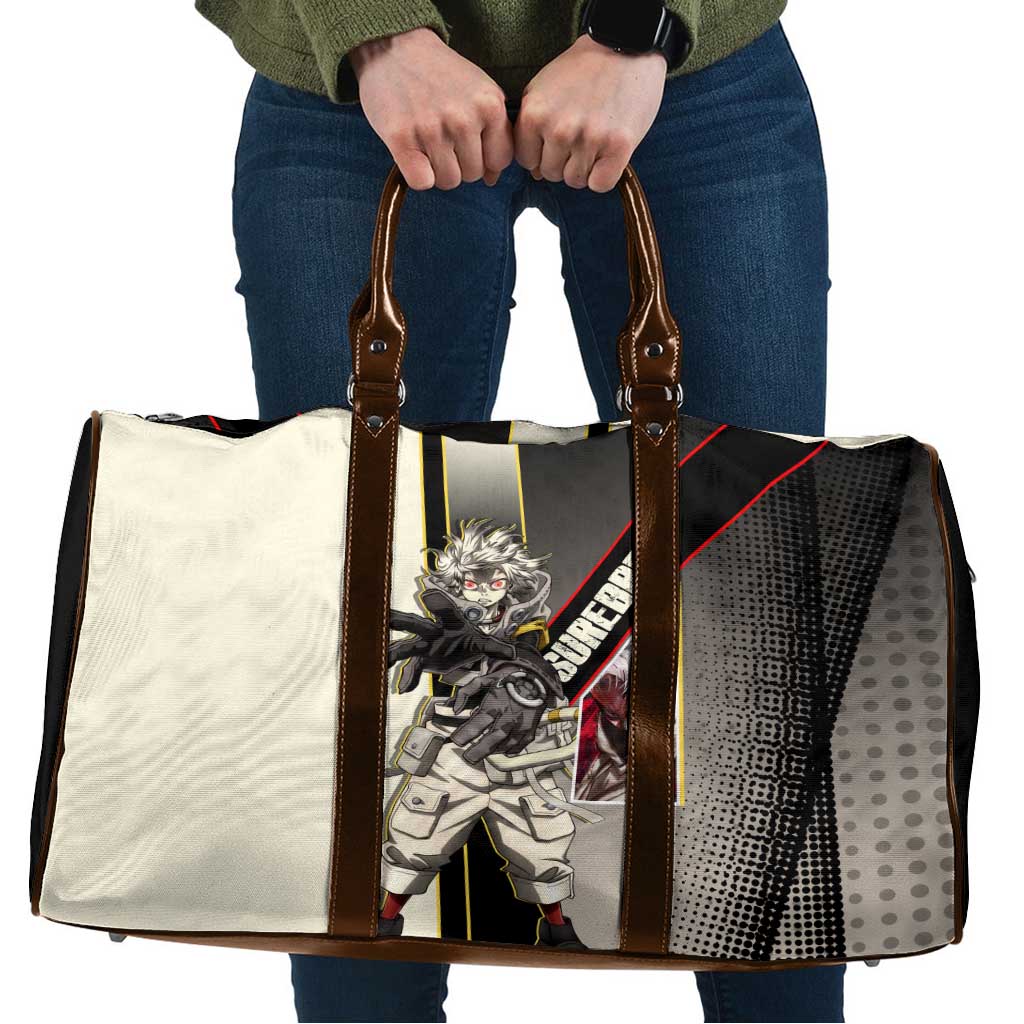 Rudo Surebrec Travel Bag Grunge Manga Illustration Style