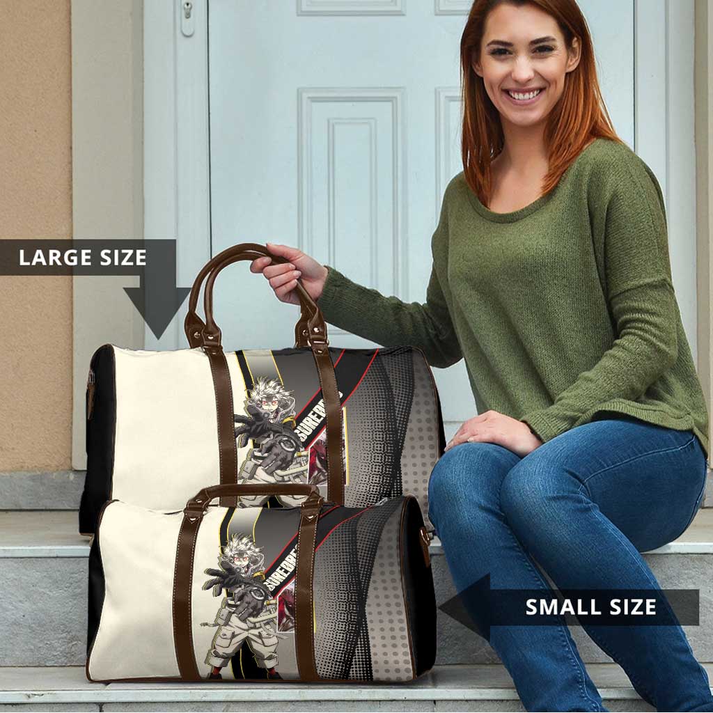 Rudo Surebrec Travel Bag Grunge Manga Illustration Style