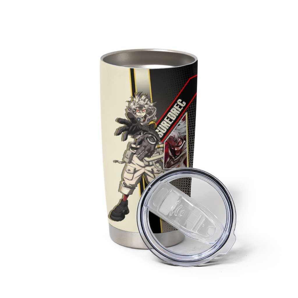 Rudo Surebrec Tumbler Cup Grunge Manga Illustration Style