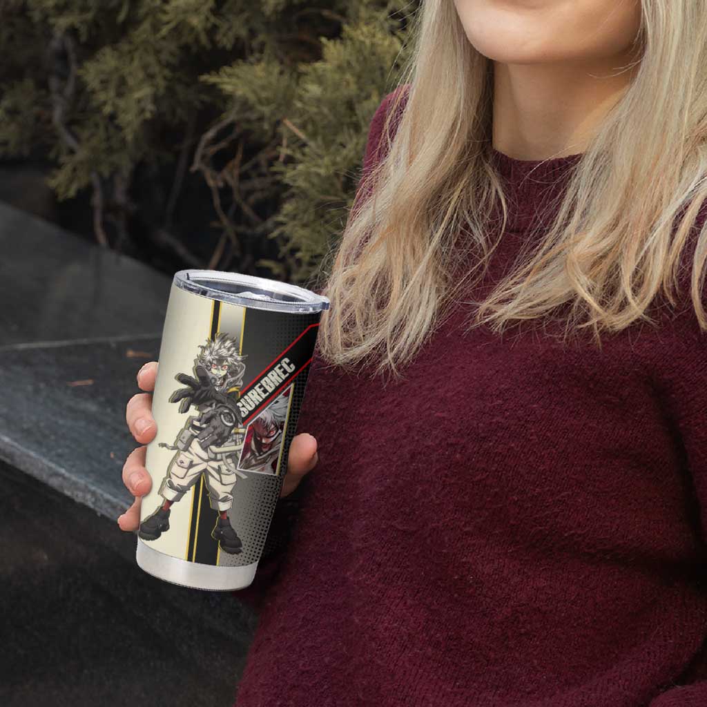 Rudo Surebrec Tumbler Cup Grunge Manga Illustration Style