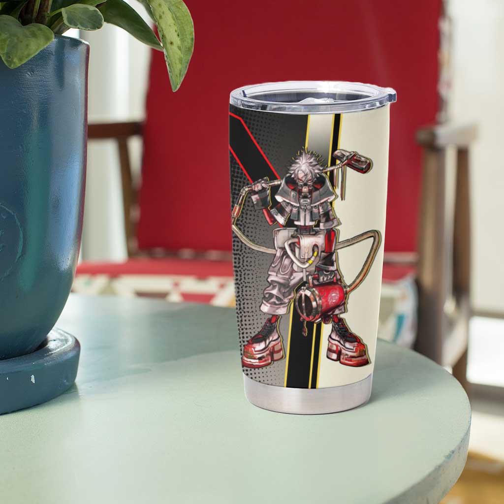 Rudo Surebrec Tumbler Cup Grunge Manga Illustration Style