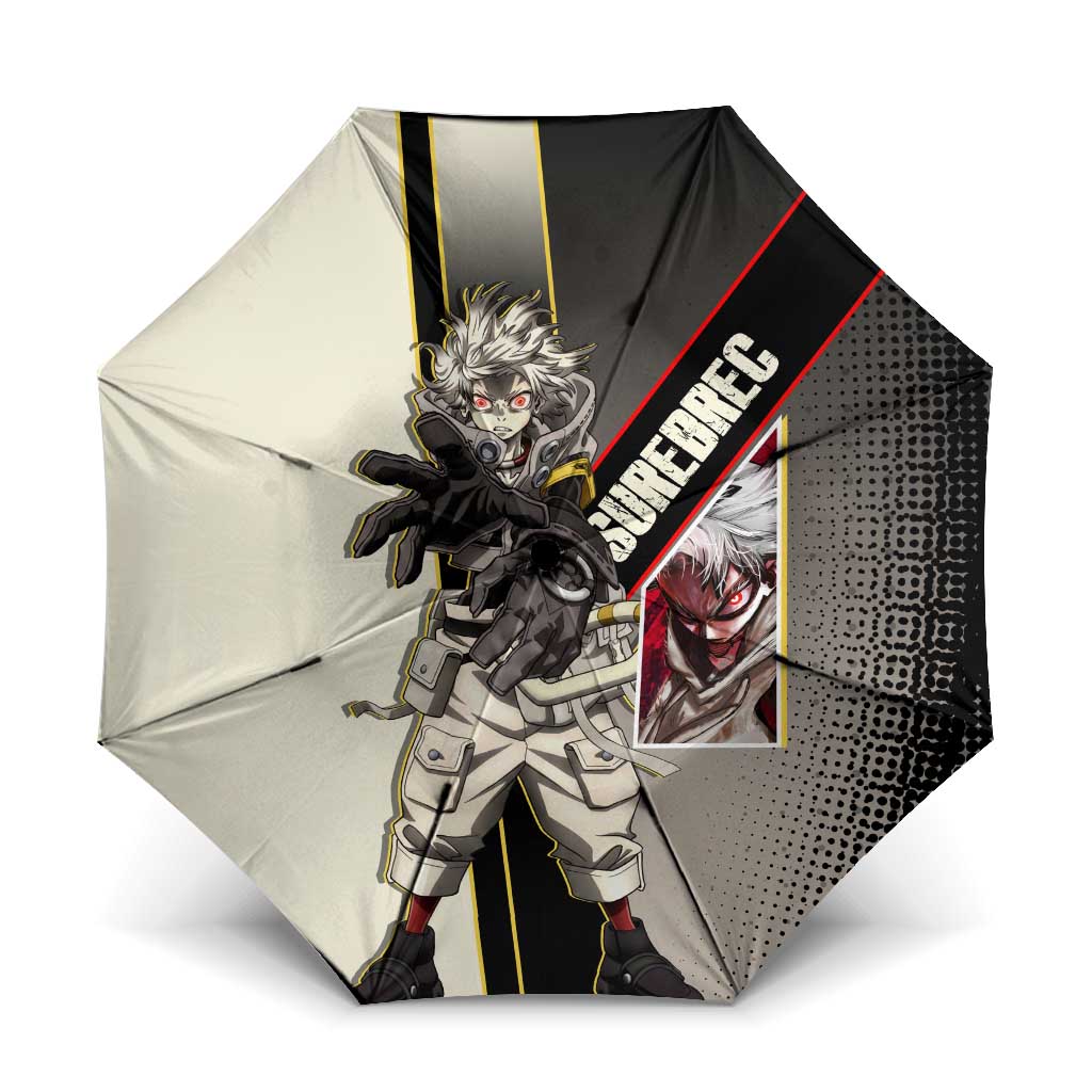 Rudo Surebrec Umbrella Grunge Manga Illustration Style