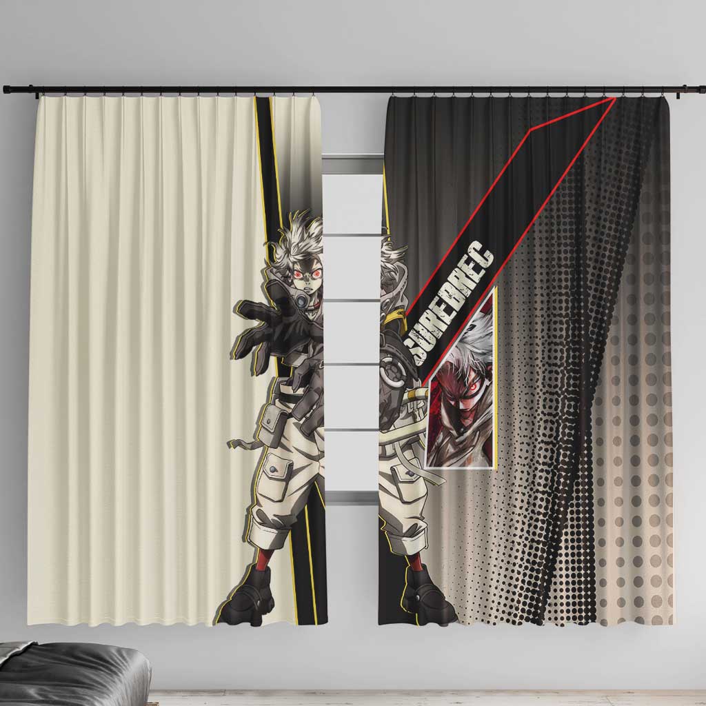 Rudo Surebrec Window Curtain Grunge Manga Illustration Style