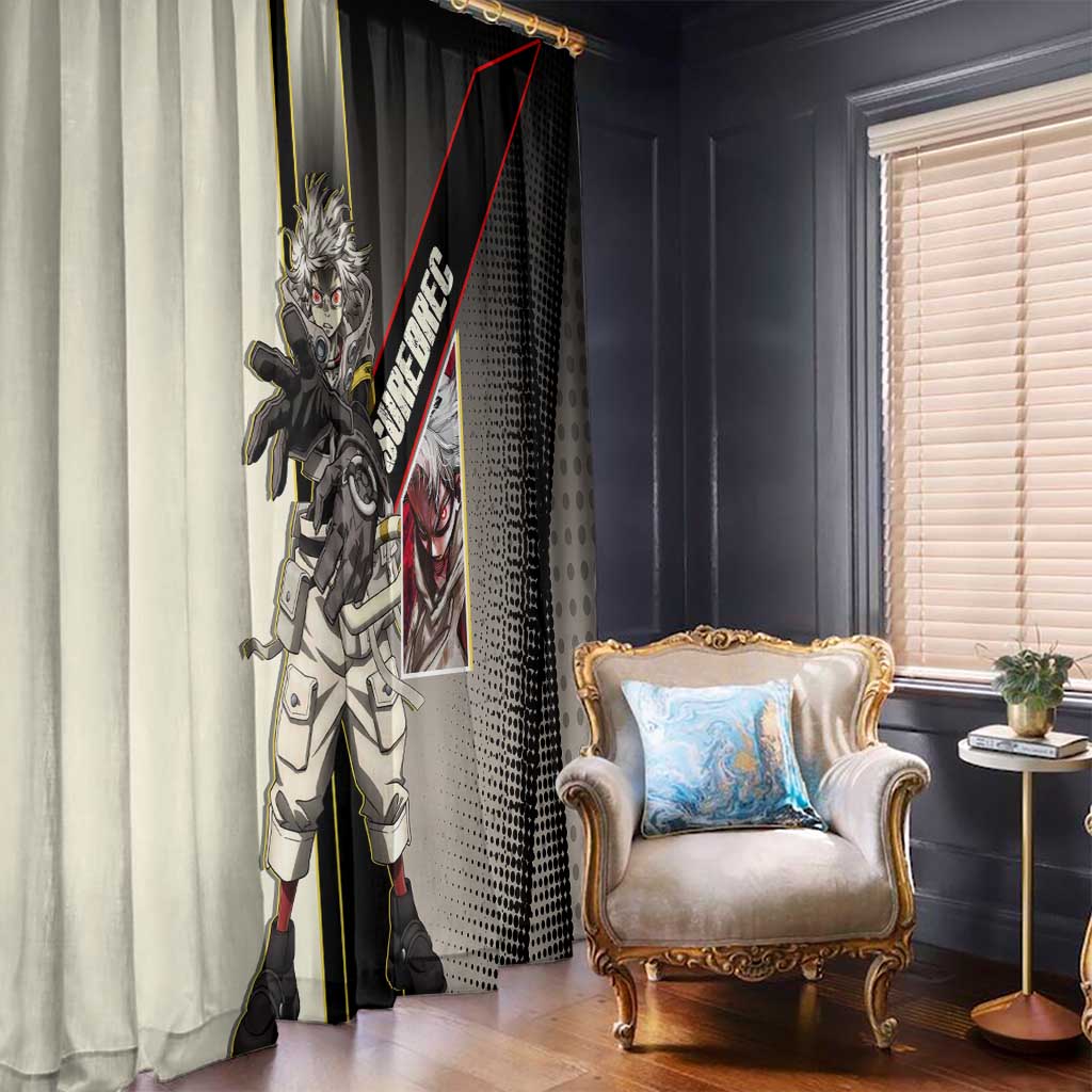 Rudo Surebrec Window Curtain Grunge Manga Illustration Style