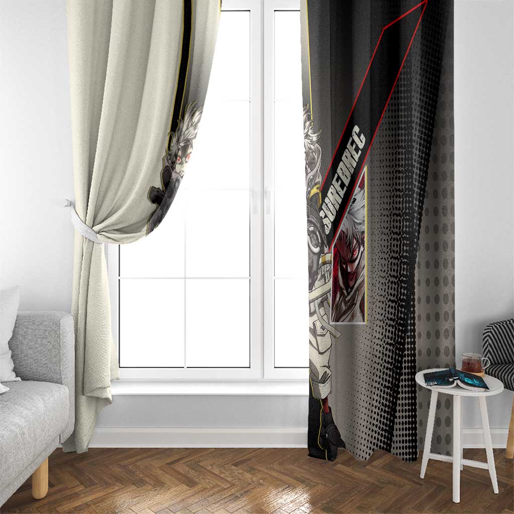 Rudo Surebrec Window Curtain Grunge Manga Illustration Style