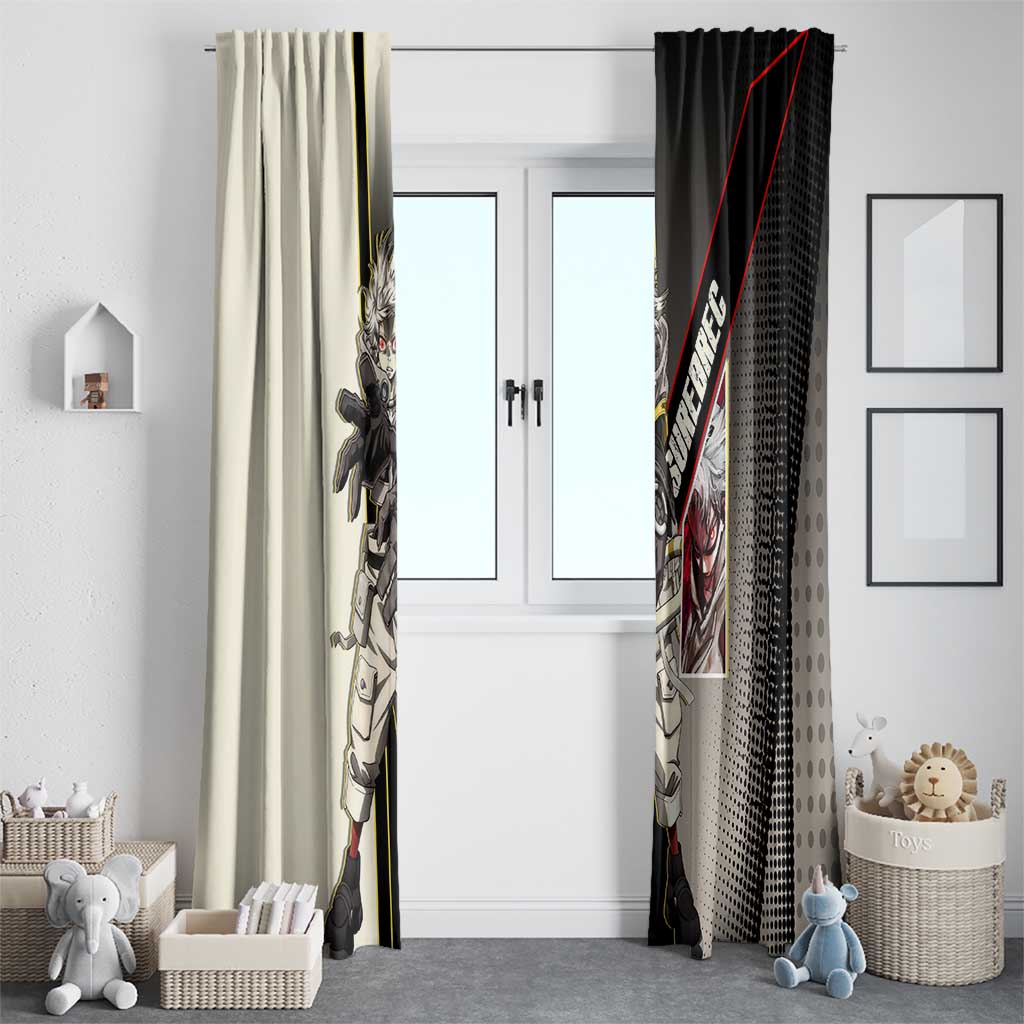 Rudo Surebrec Window Curtain Grunge Manga Illustration Style