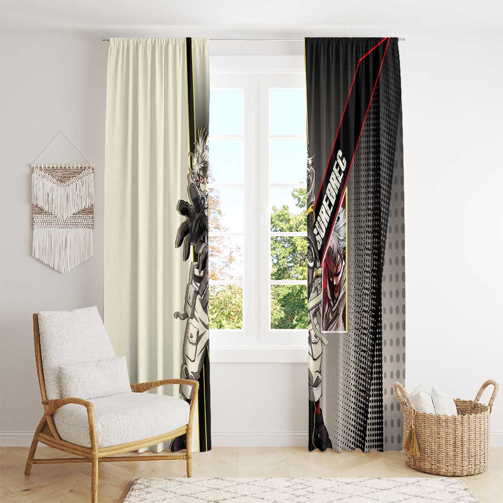 Rudo Surebrec Window Curtain Grunge Manga Illustration Style