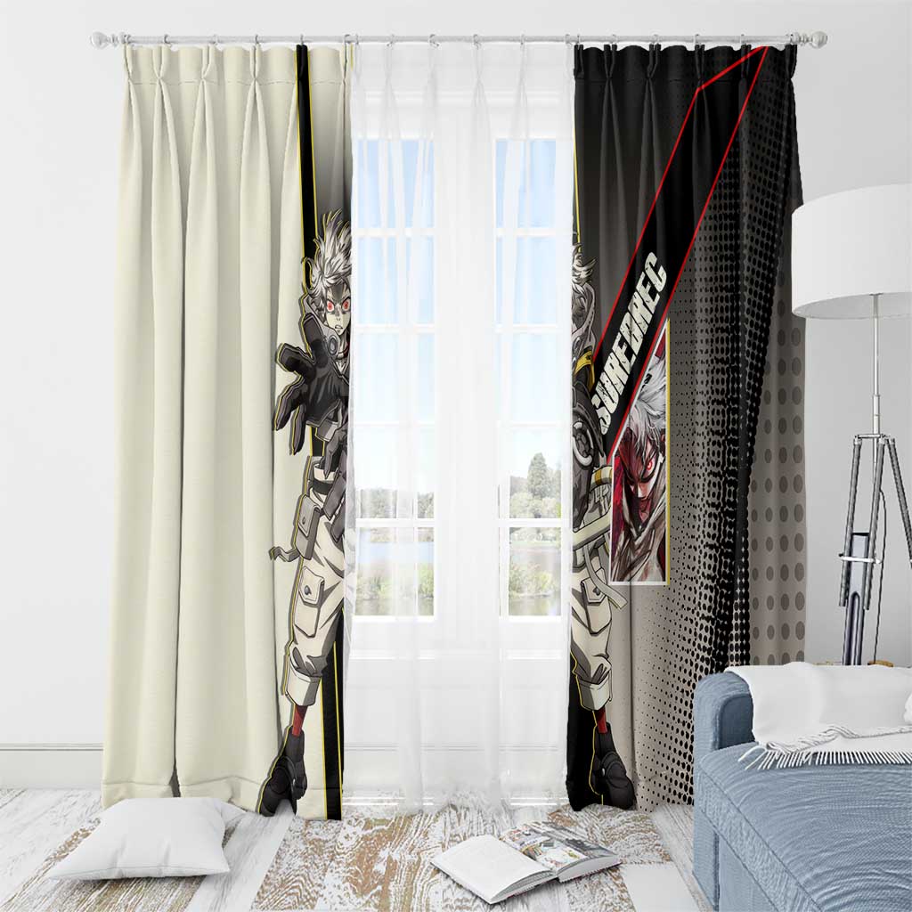 Rudo Surebrec Window Curtain Grunge Manga Illustration Style