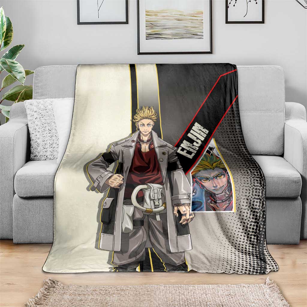 Enjin Crimson Strategist Blanket Grunge Manga Illustration Style