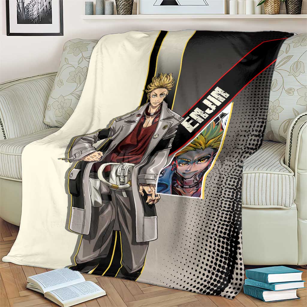 Enjin Crimson Strategist Blanket Grunge Manga Illustration Style