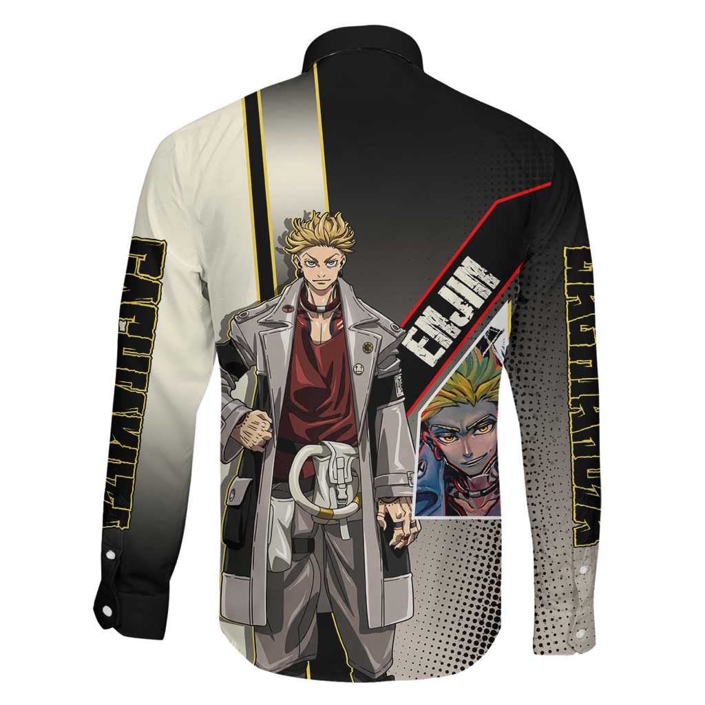 Enjin Crimson Strategist Family Matching Long Sleeve Bodycon Dress and Hawaiian Shirt Grunge Manga Illustration Style