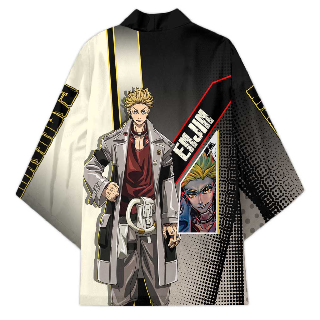 Enjin Crimson Strategist Kimono Grunge Manga Illustration Style
