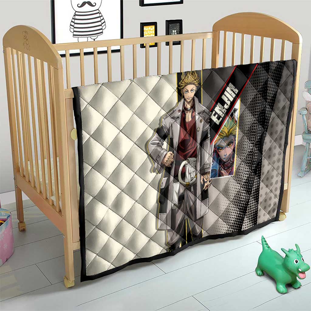 Enjin Crimson Strategist Quilt Grunge Manga Illustration Style