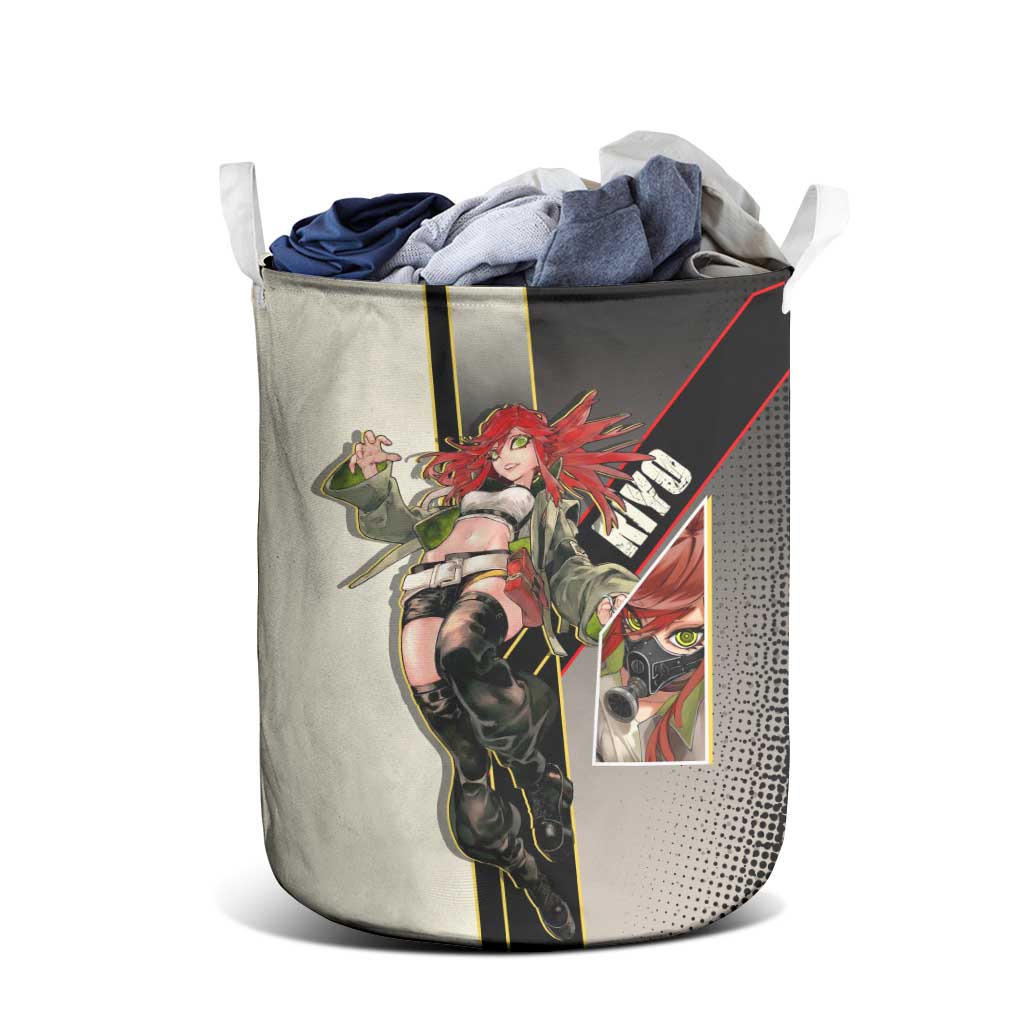 Riyo Blade Dancer Laundry Basket Grunge Manga Illustration Style
