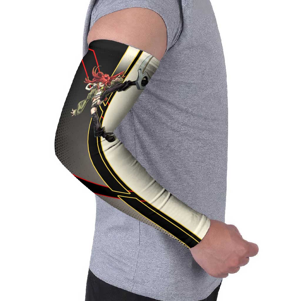 Riyo Blade Dancer Arm Sleeves Grunge Manga Illustration Style