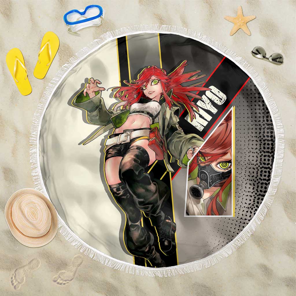 Riyo Blade Dancer Beach Blanket Grunge Manga Illustration Style