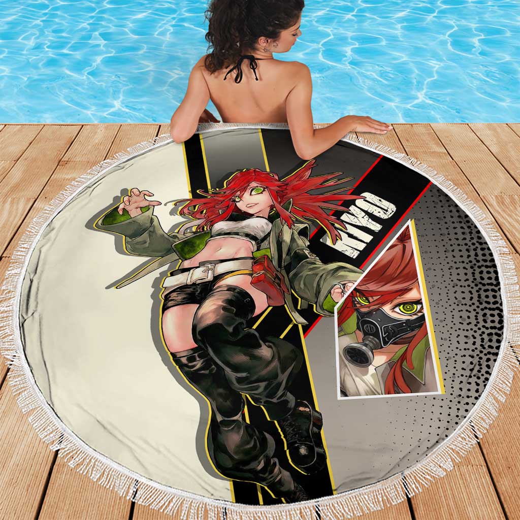 Riyo Blade Dancer Beach Blanket Grunge Manga Illustration Style