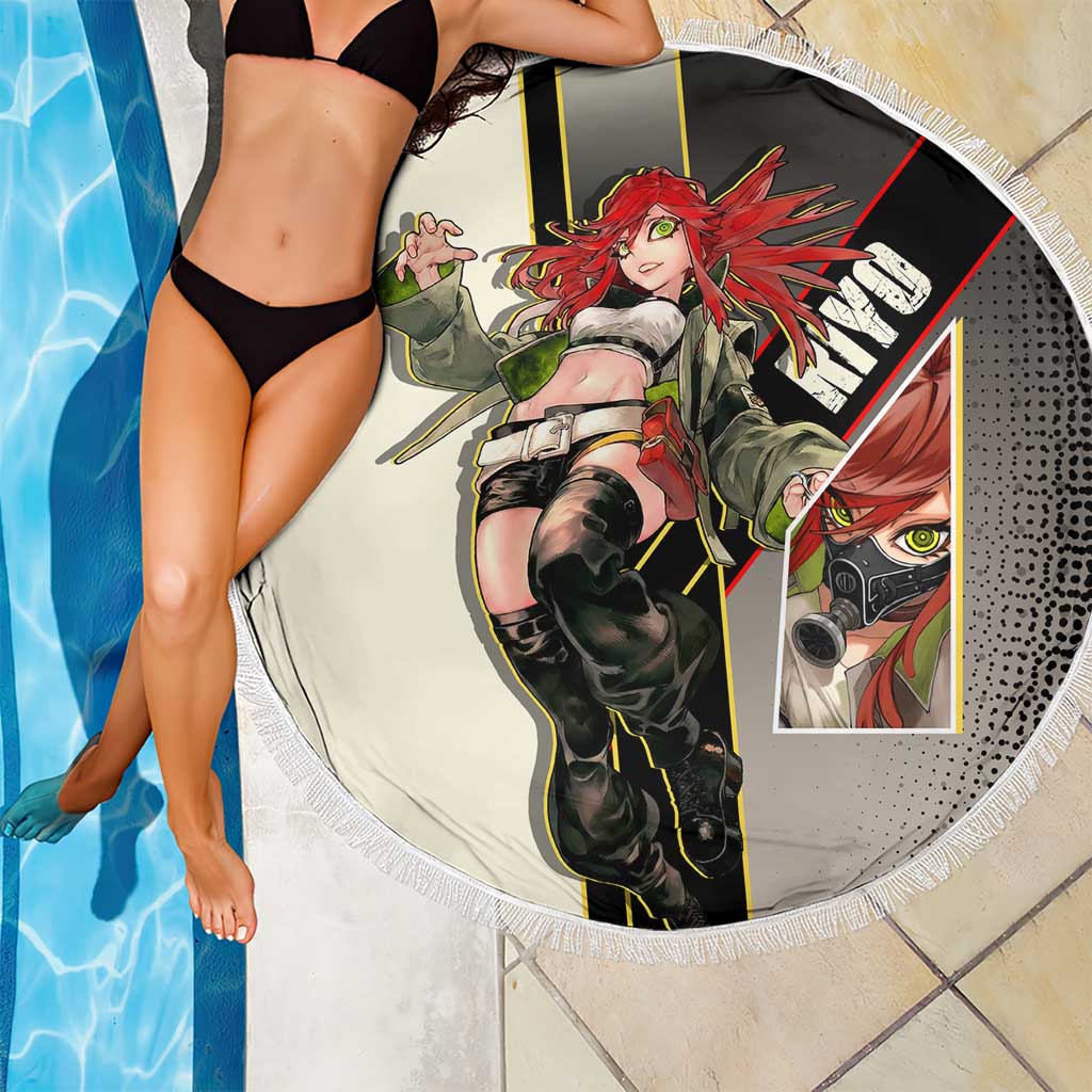 Riyo Blade Dancer Beach Blanket Grunge Manga Illustration Style