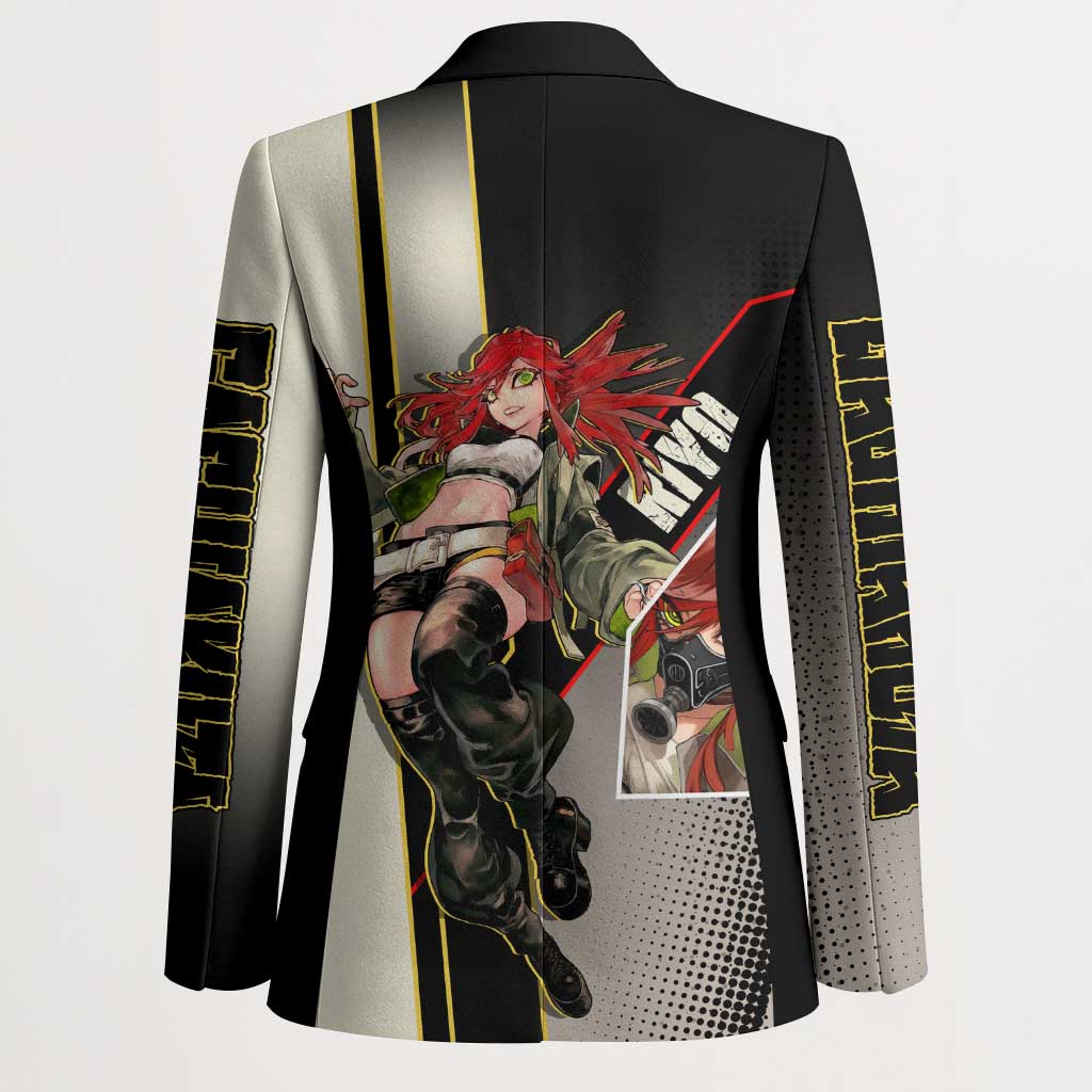 Riyo Blade Dancer Blazer Grunge Manga Illustration Style