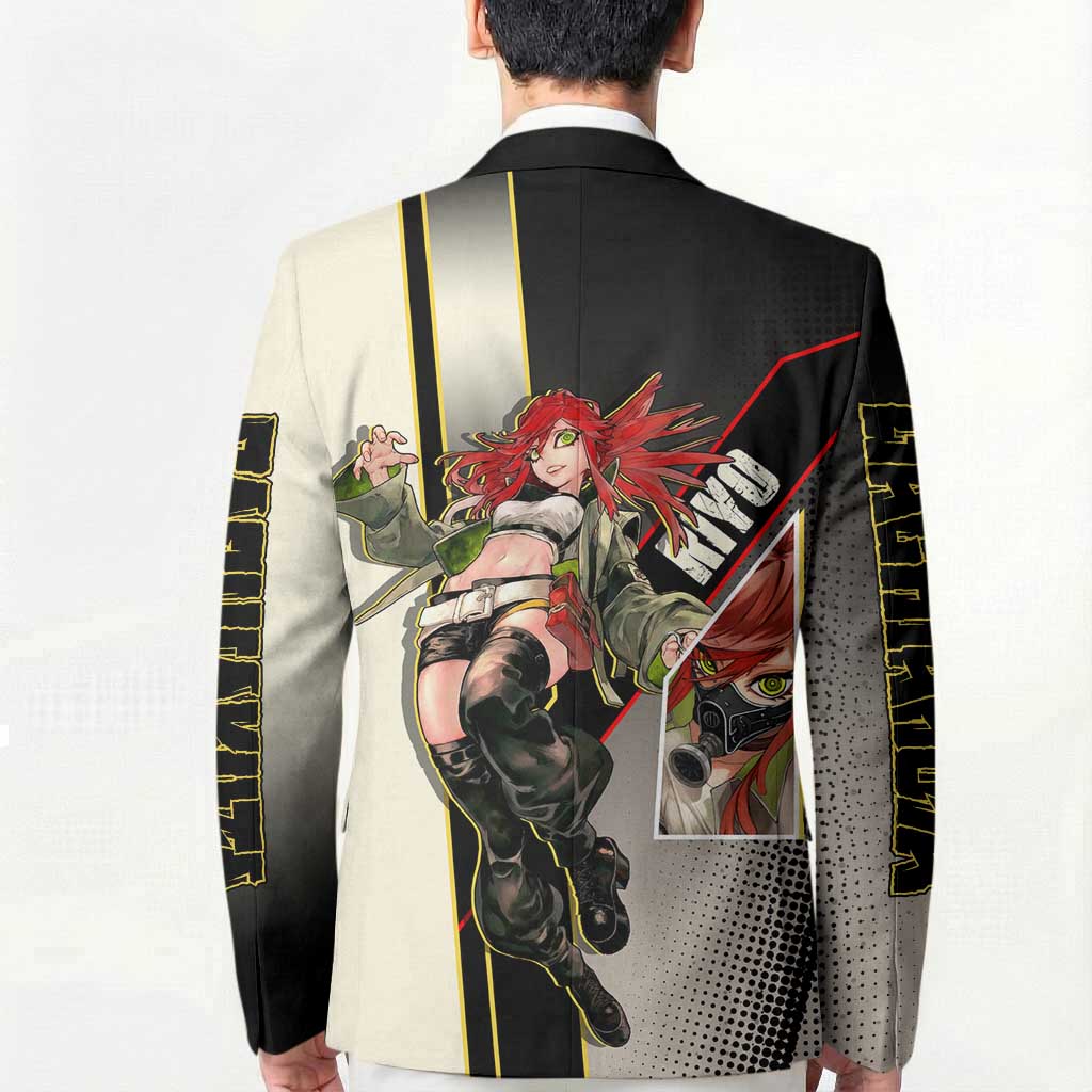 Riyo Blade Dancer Blazer Grunge Manga Illustration Style