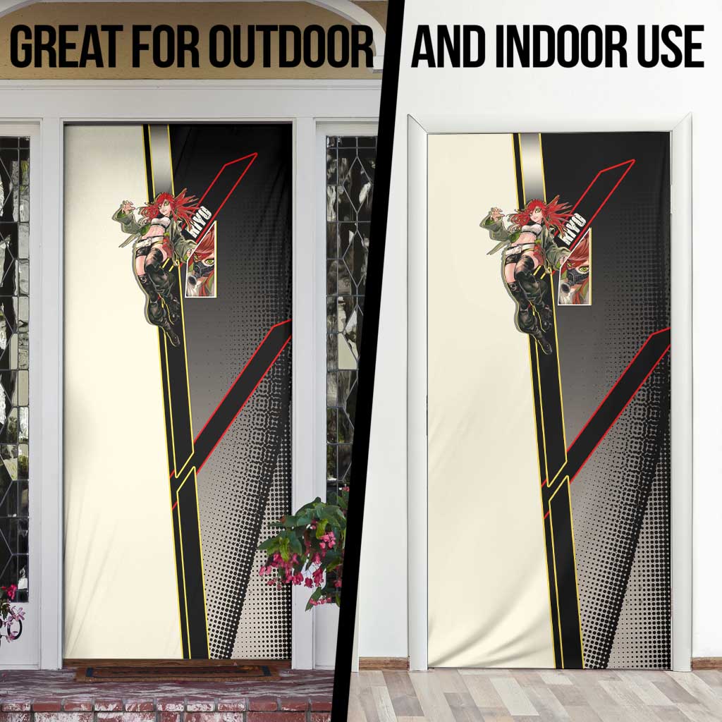 Riyo Blade Dancer Door Cover Grunge Manga Illustration Style