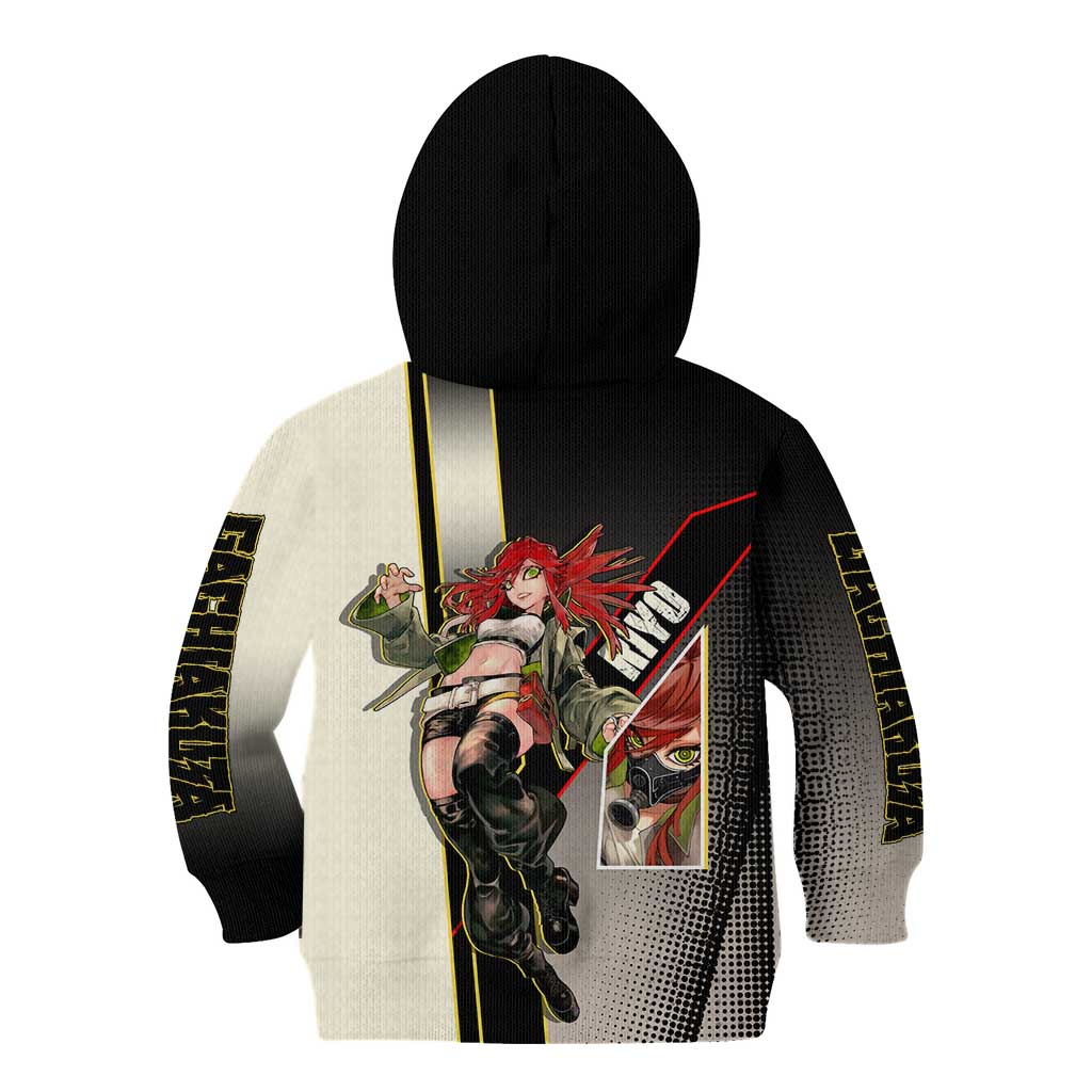 Riyo Blade Dancer Kid Hoodie Grunge Manga Illustration Style