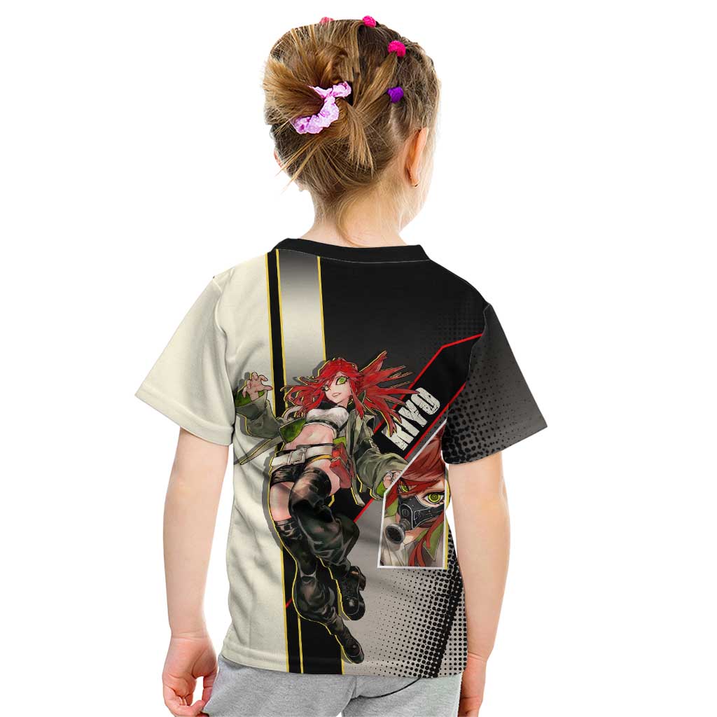 Riyo Blade Dancer Kid T Shirt Grunge Manga Illustration Style