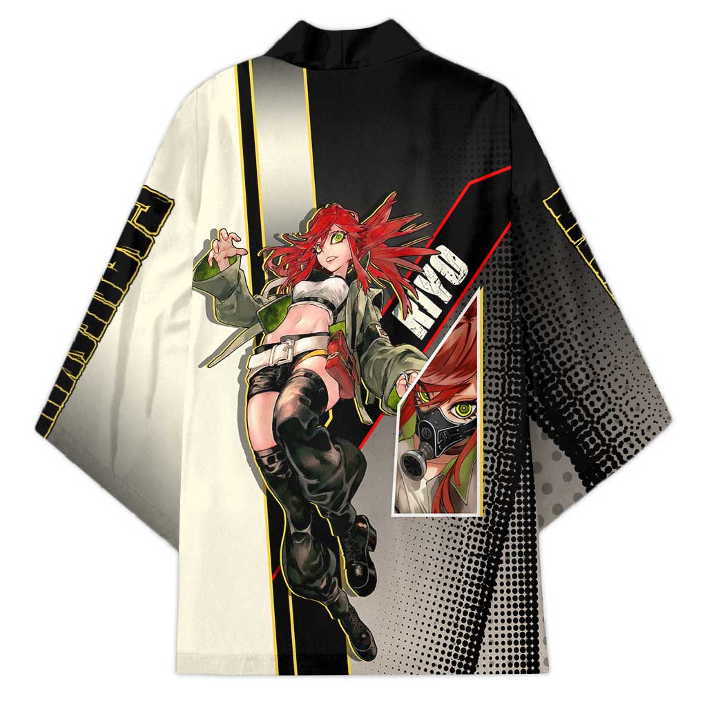 Riyo Blade Dancer Kimono Grunge Manga Illustration Style