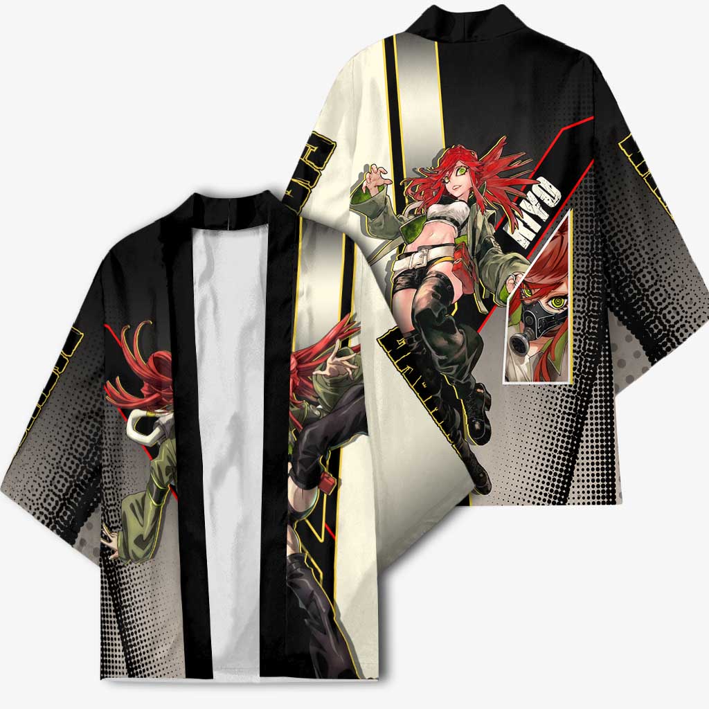 Riyo Blade Dancer Kimono Grunge Manga Illustration Style