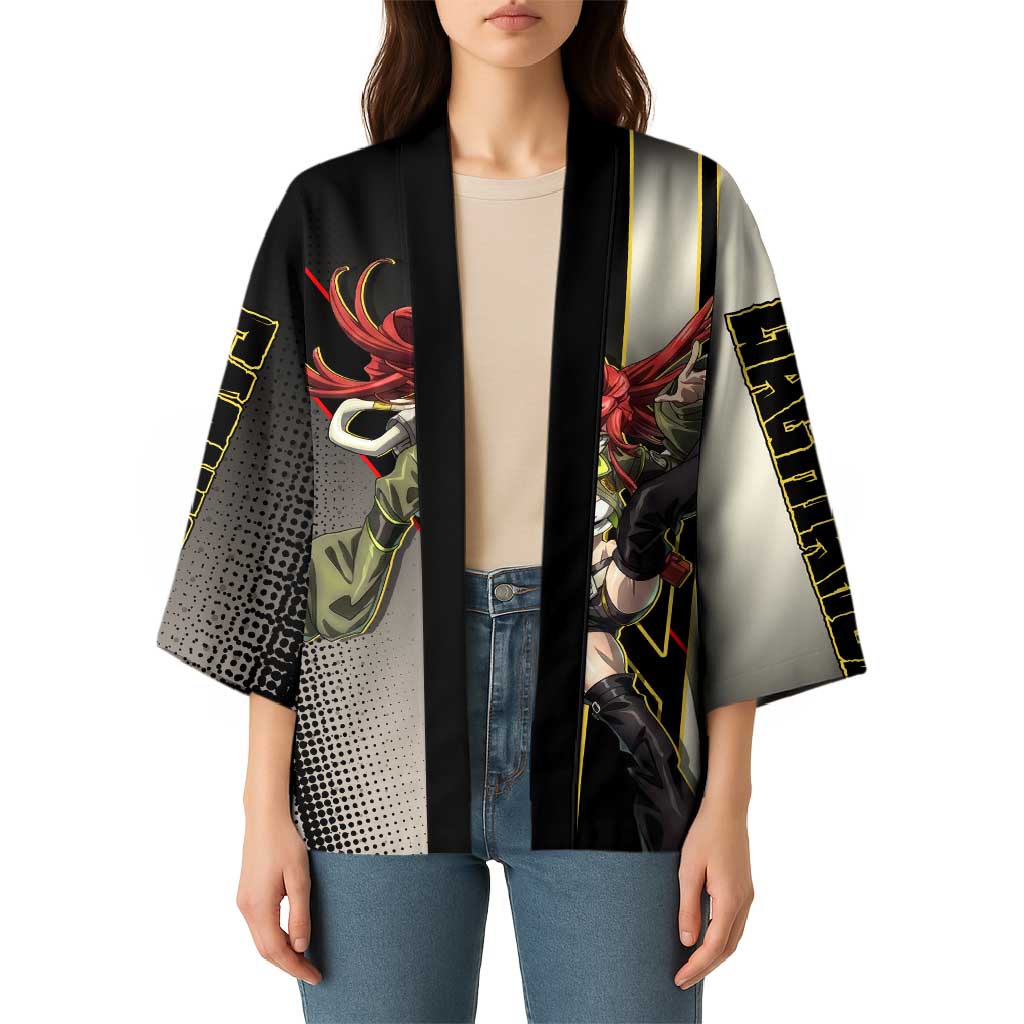 Riyo Blade Dancer Kimono Grunge Manga Illustration Style