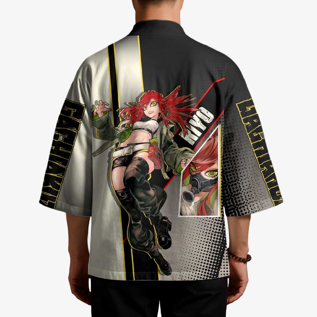 Riyo Blade Dancer Kimono Grunge Manga Illustration Style
