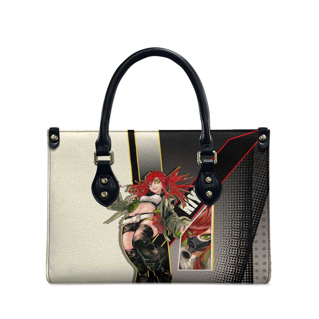 Riyo Blade Dancer Leather Bag Grunge Manga Illustration Style