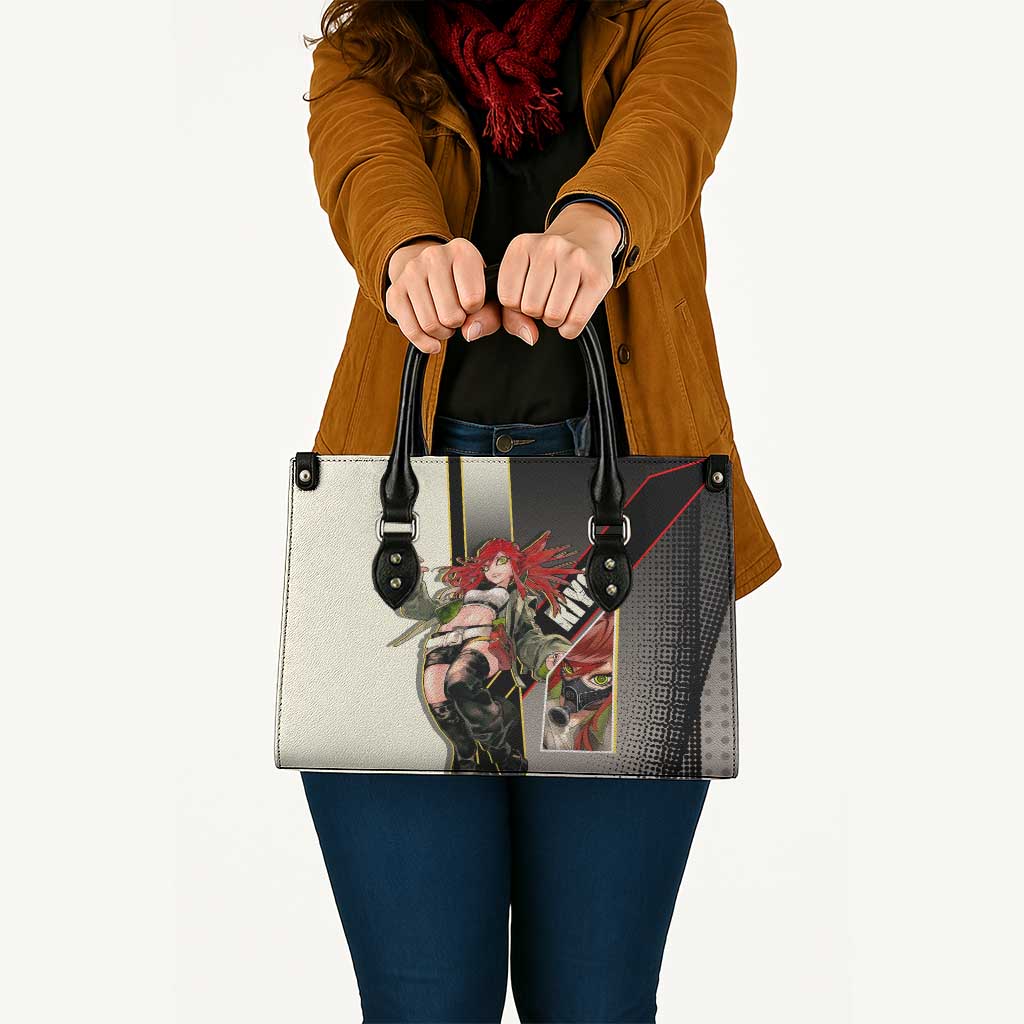 Riyo Blade Dancer Leather Bag Grunge Manga Illustration Style