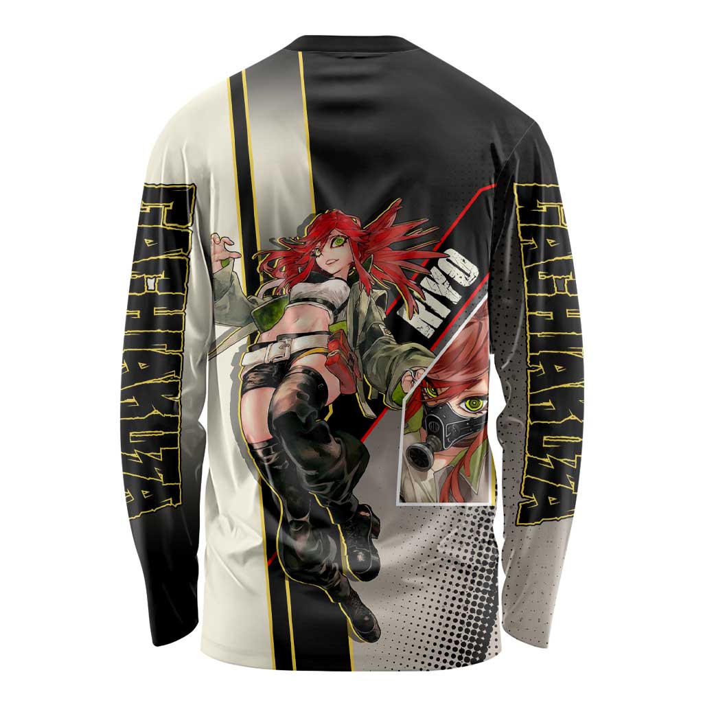 Riyo Blade Dancer Long Sleeve Shirt Grunge Manga Illustration Style