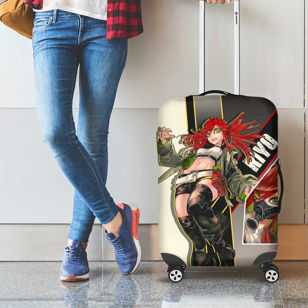 Riyo Blade Dancer Luggage Cover Grunge Manga Illustration Style