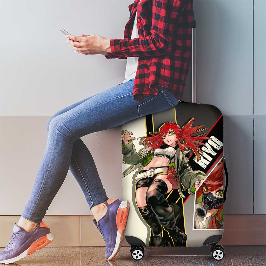Riyo Blade Dancer Luggage Cover Grunge Manga Illustration Style