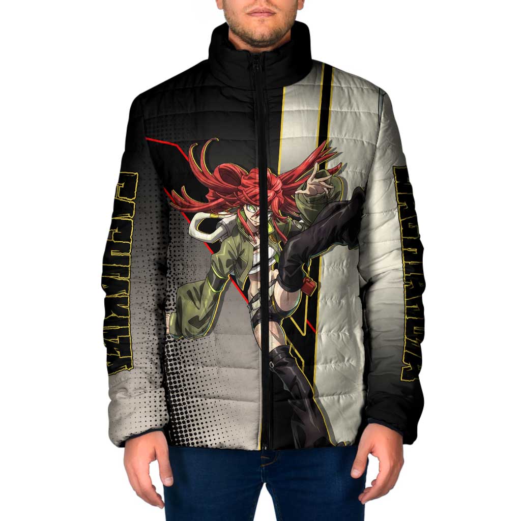 Riyo Blade Dancer Padded Jacket Grunge Manga Illustration Style